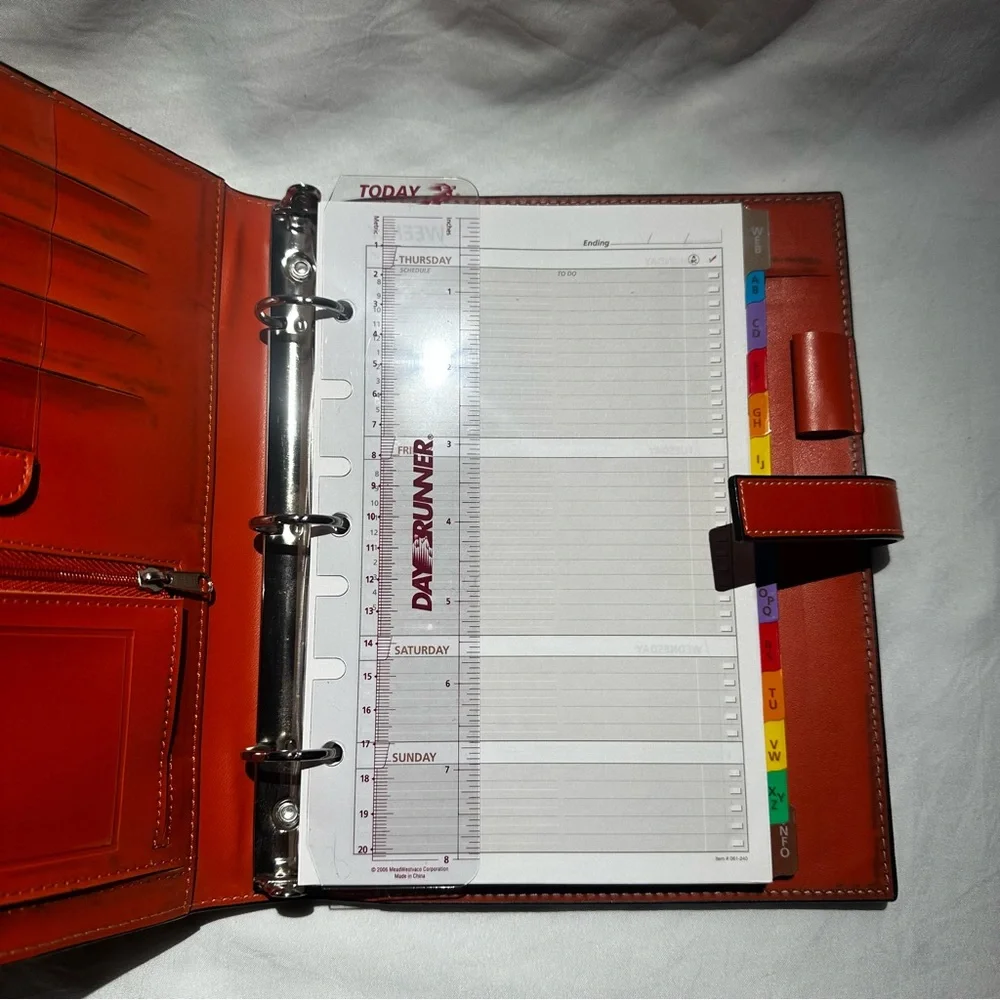 Day Runner Planner